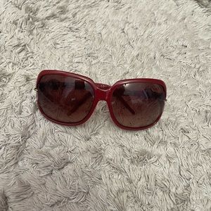Red, vintage, Gucci, 2000 style, never worn and brand new, gold lettering.